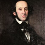 Felix Mendelssohn Bartholdy, Gemälde von Eduard Magnus, 1846
